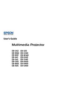 Epson EB W140 manual. Camera Instructions.
